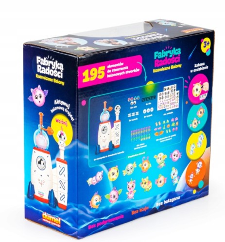 Dumel Fabryka Radości Kosmiczne Balony zestaw dla dzieci eksperymenty