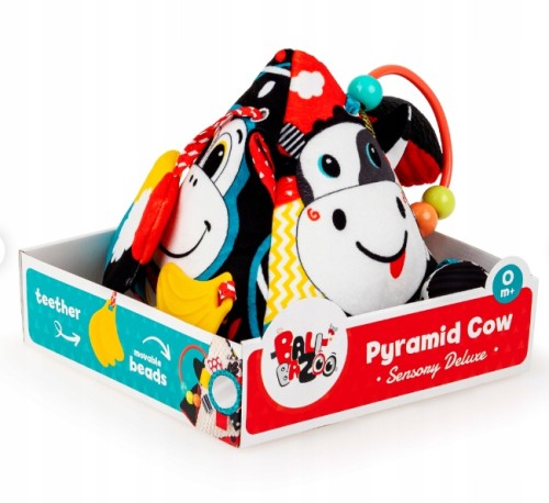 BALIBAZOO PIRAMIDKA KONTRASTOWA KROWA DELUXE ZAWIE